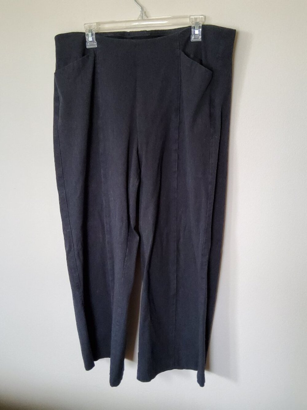 Old Navy Dark Gray Wide Leg Dress Pants size XL
